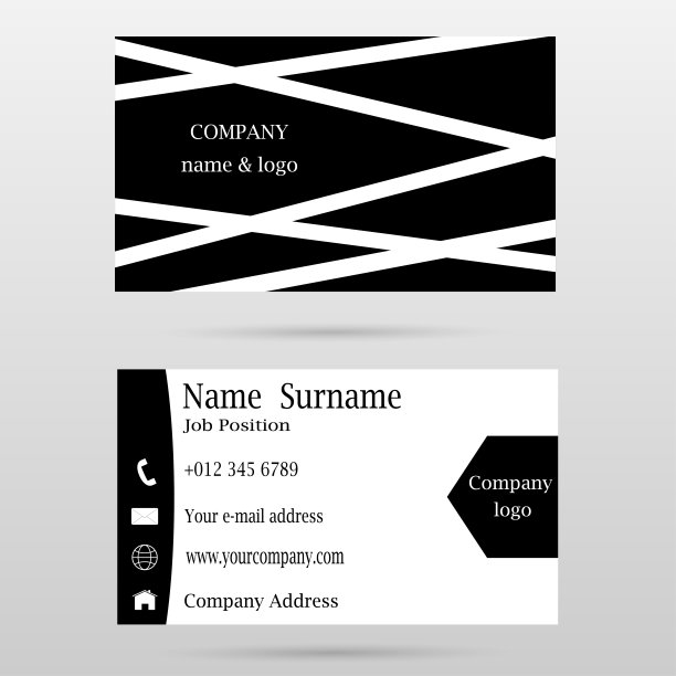 名片模板。图片下载