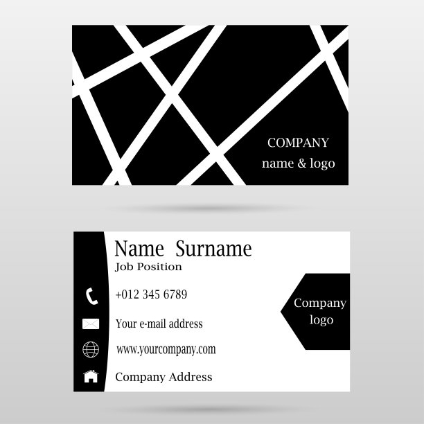 名片模板。图片下载