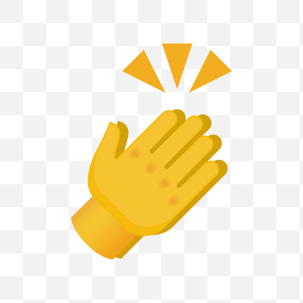 双手与交叉的手指在透明的背景。孤立的矢量图图片下载