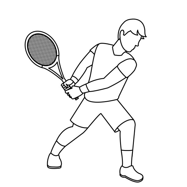 网球运动员设计图片下载