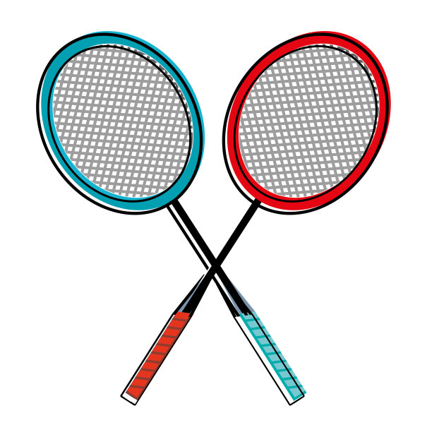 羽毛球拍设计图片下载