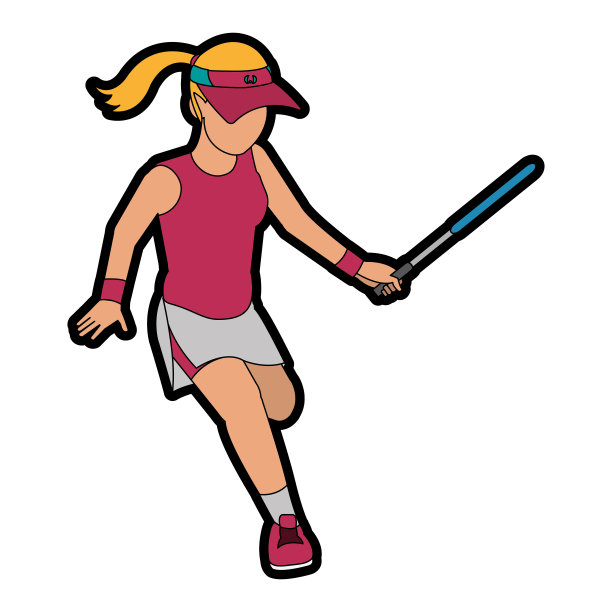 网球运动员设计图片下载