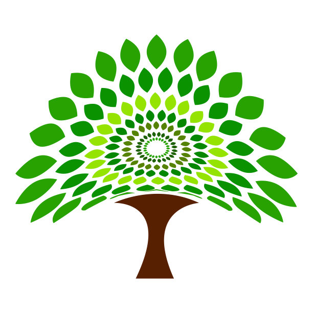 抽象可爱的树图片下载