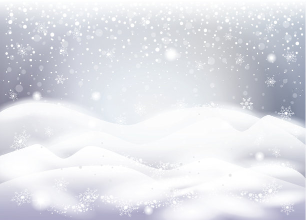 下雪的景色图片下载