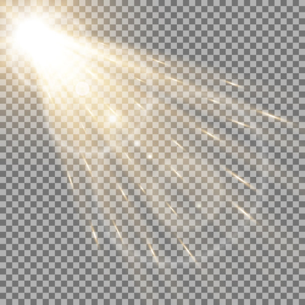 光圈带有聚光灯，颜色金黄图片下载