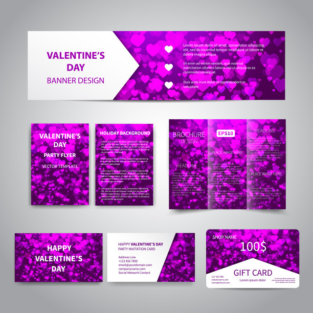 情人节横幅图片下载