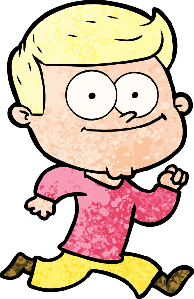 卡通快乐的人图片下载