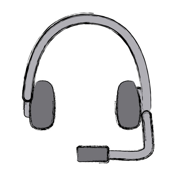 呼叫中心耳机图片下载
