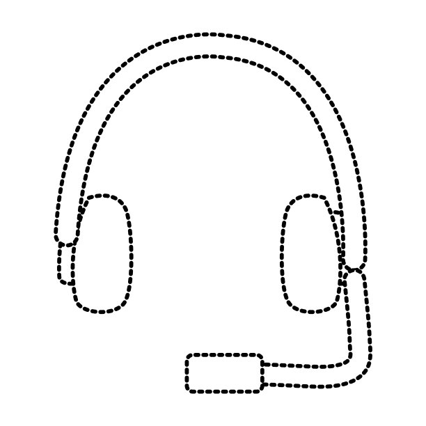 呼叫中心耳机图片下载