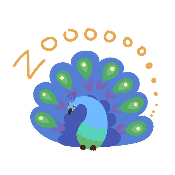 一套可爱的向量动物园动物。可爱的眼睛和风格。图片下载