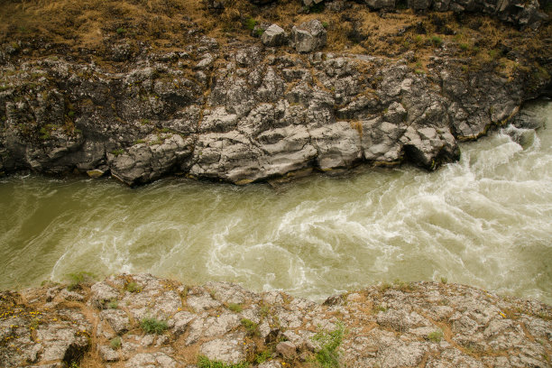 白河瀑布俄勒冈，太平洋西北图片下载