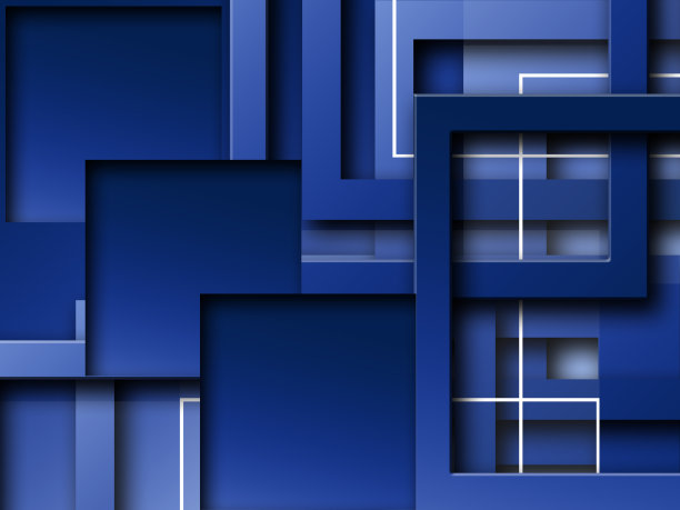 抽象几何正方形形状设计墙纸背景图片下载