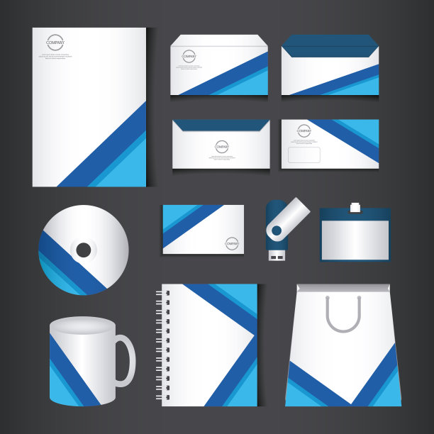 企业品牌识别模板集图片下载