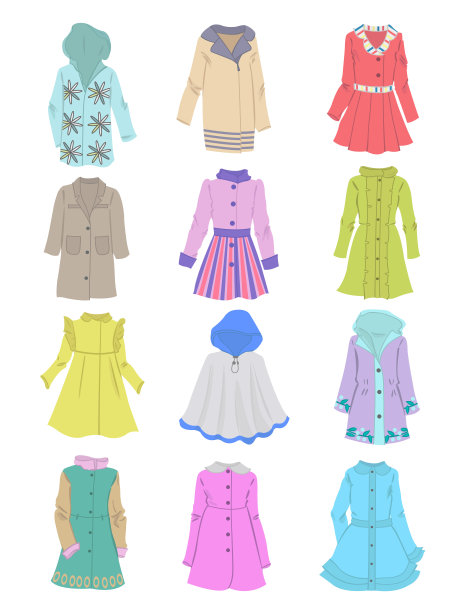 小女孩外套图片下载