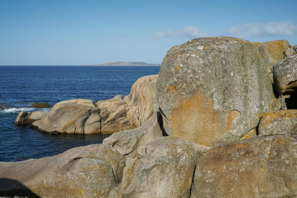 海岸线靠近欧格罗夫，西班牙，欧洲图片下载
