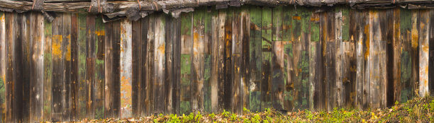 木屋的墙壁，高分辨率的老式木材纹理图片下载