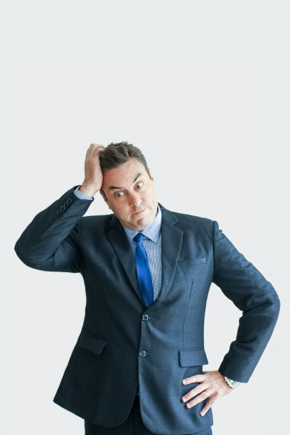 迷茫的中年商业领袖图片下载