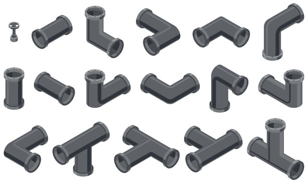 等距向量管道图片下载