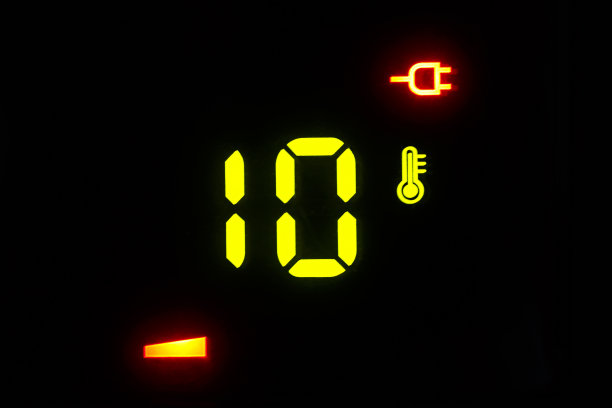 电子温度计显示图片下载