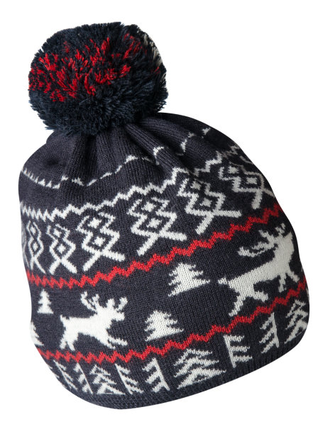 针织帽孤立在白色背景图片下载