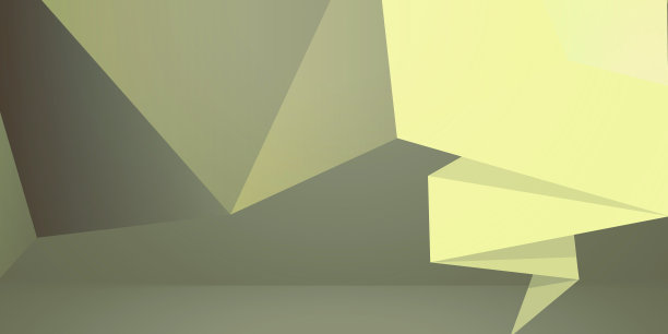 抽象不规则多边形背景与三角形图案在彩色图片下载