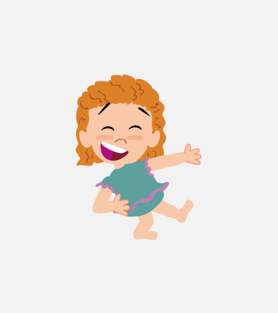 一个穿着泳衣的白人女孩一边笑一边教他左边的东西。图片下载