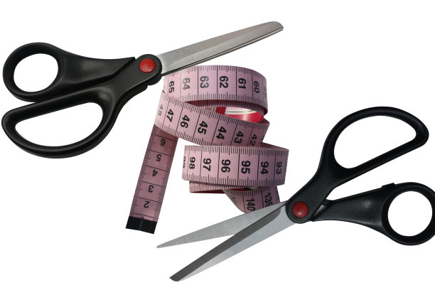 卷尺，两对凿子素材图片