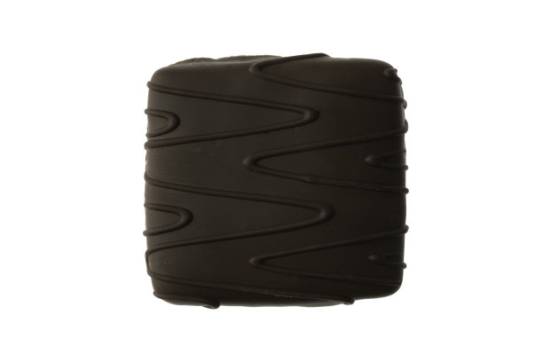 白色背景上的巧克力饼干图片下载