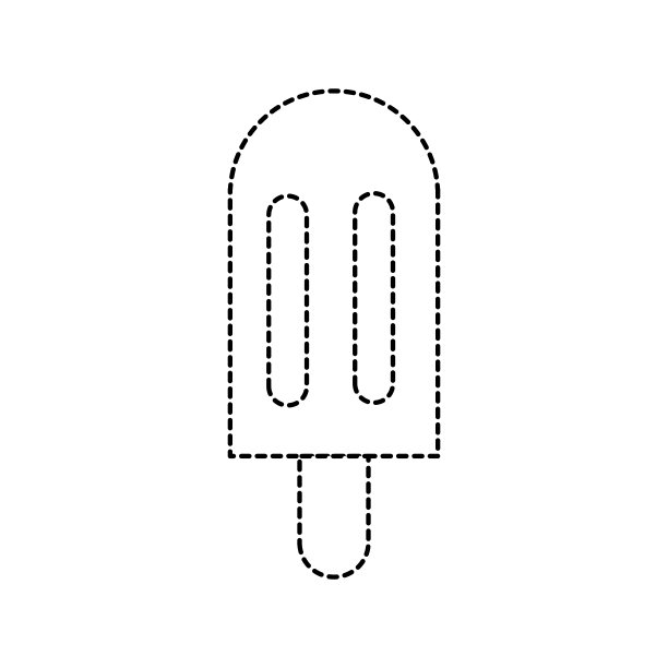 孤立的冰棒设计图片下载