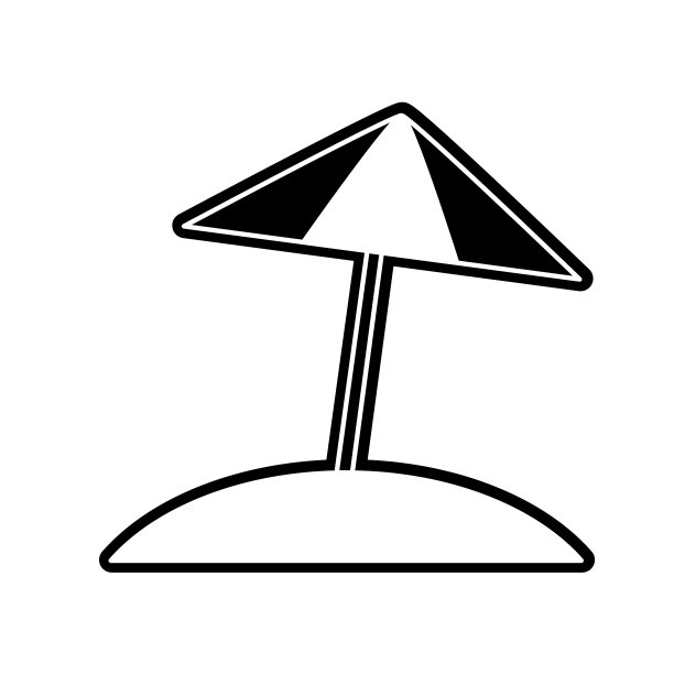 孤立的伞设计图片下载