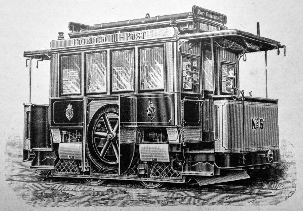 古老的电车图片下载