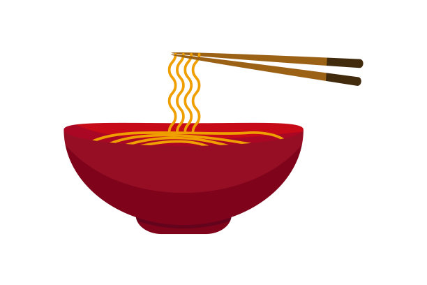 矢量图的日本拉面图片下载