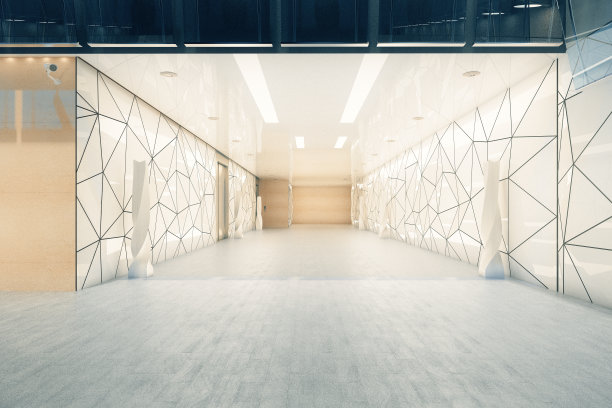 现代商业走廊图片下载