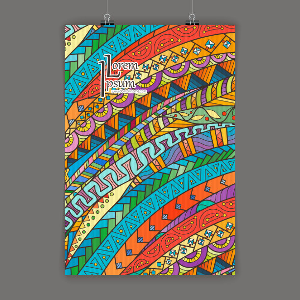 时尚的展示墙海报，杂志封面，设计纸打印模板。文件夹设计内容背景或背景。图片下载