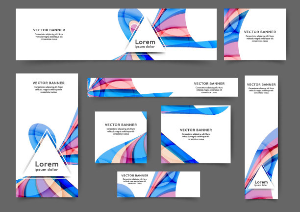 网络横幅波图片下载