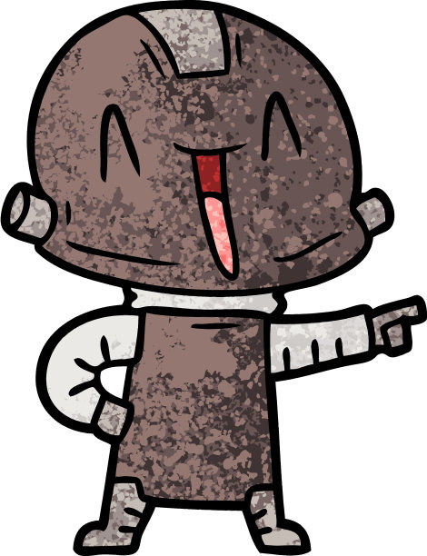 卡通机器人图片下载