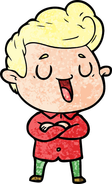 快乐的卡通的人图片下载