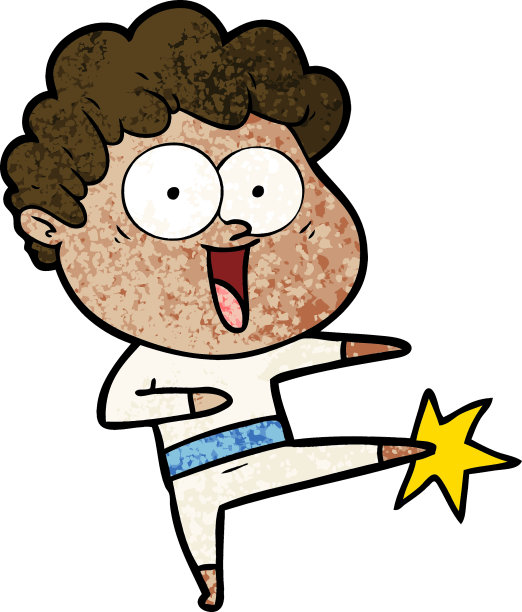 卡通快乐的人图片下载