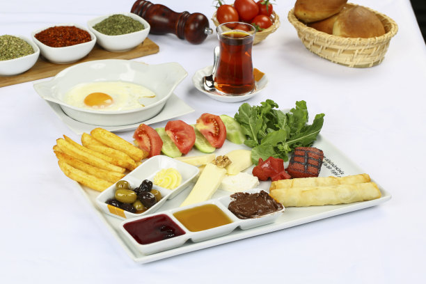 美味的土耳其早餐图片下载