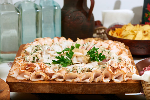 配猪油片的木板图片下载