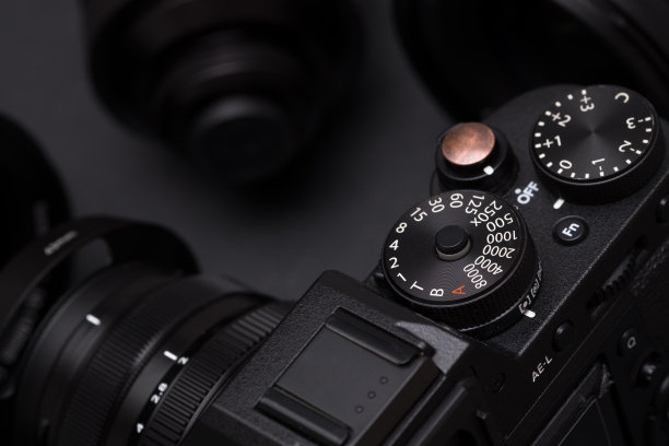 专业数码相机细节，相机按钮近距离拍摄图片下载