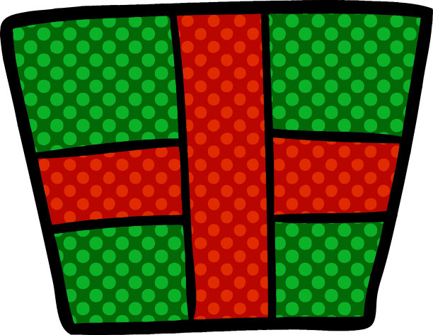 卡通圣诞礼物图片下载