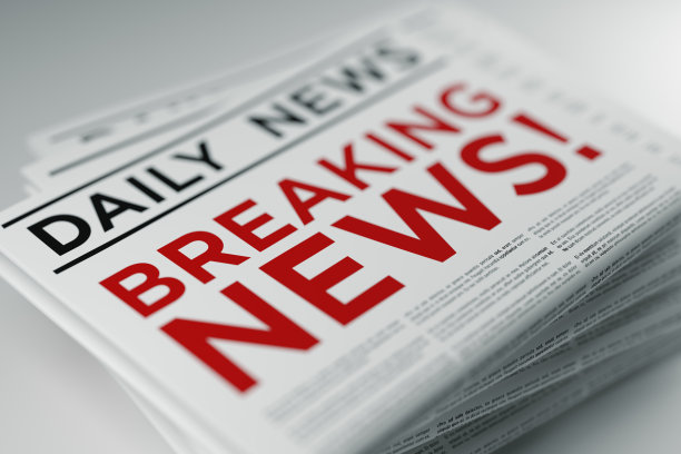 Breaking News概念素材图片