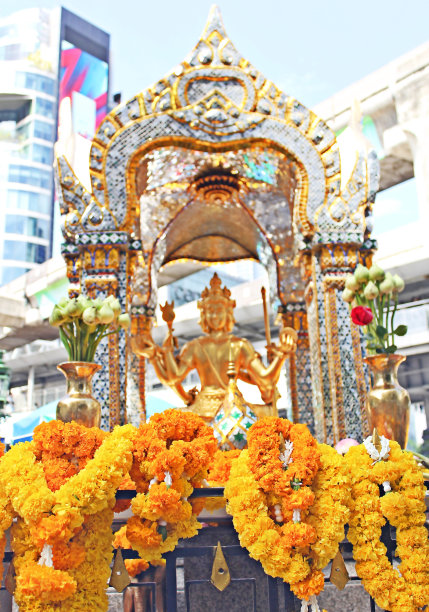 位于曼谷中心的梵天图片下载