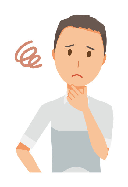 一个穿短袖衬衫的人有麻烦了图片下载