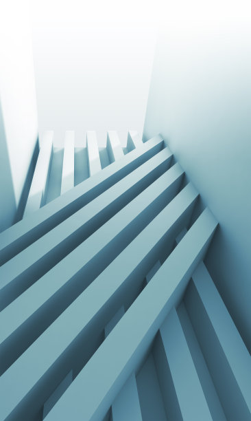 抽象蓝色数字图形，3d背景图片下载