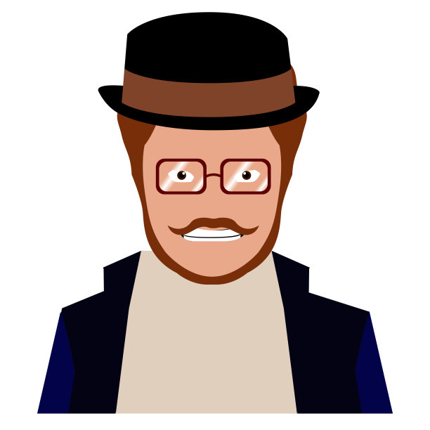 独身男人肖像图片下载