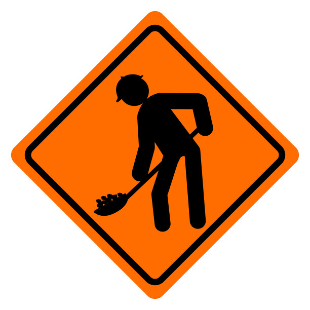 孤立的交通信号图片下载