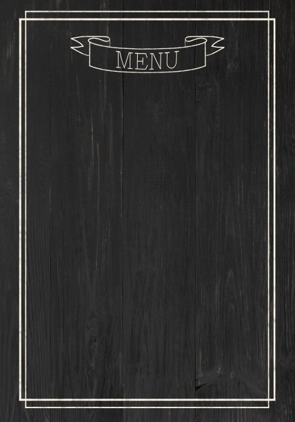 作为餐厅菜单模型的黑板图片下载