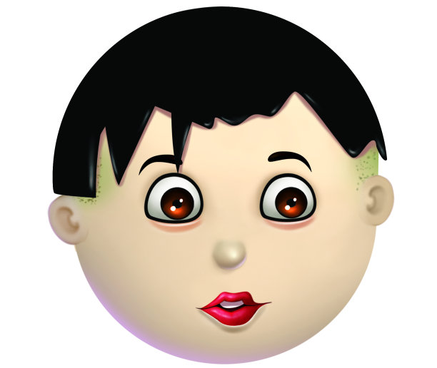 卡通脸图片下载